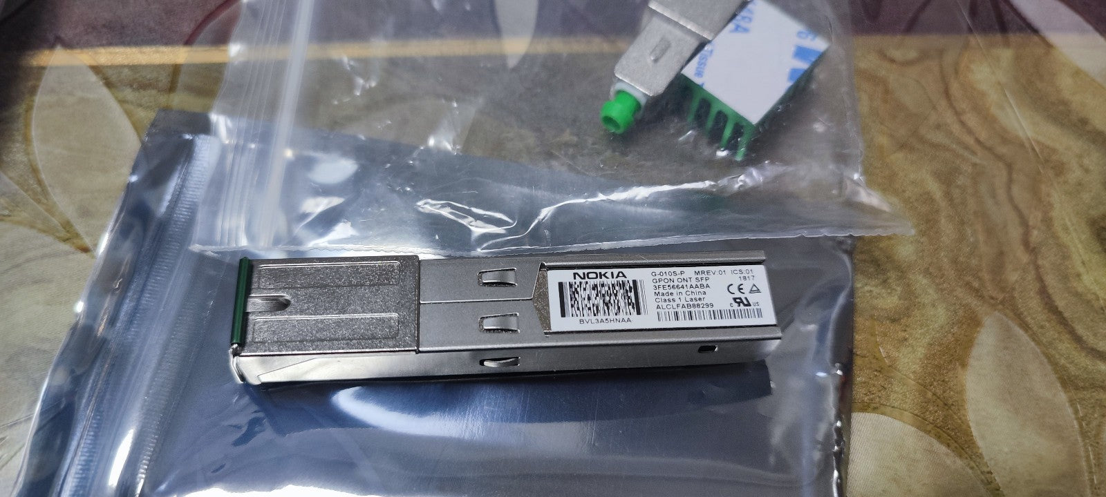 1PCS Genuine Alcatel-Lucent G-010S-P 3FE56641AAAA GPON ONT SFP Fiber Transceiver