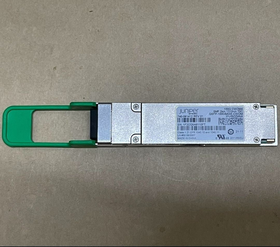1pcs Juniper QSFP-100GBASE-CWDM 740-061412 QSFP28 100G-CWDM4 2km LC 1310nm SMF
