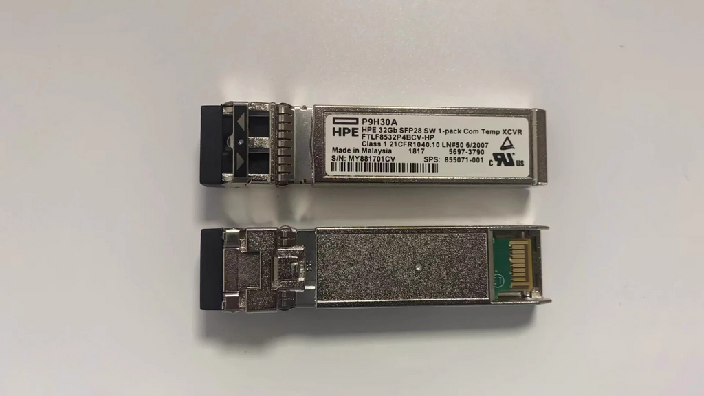 1pcs HPE P9H30A 32Gb SFP28 SW XCVR Transceiver FTLF8532P4BCV-HP 855071-001