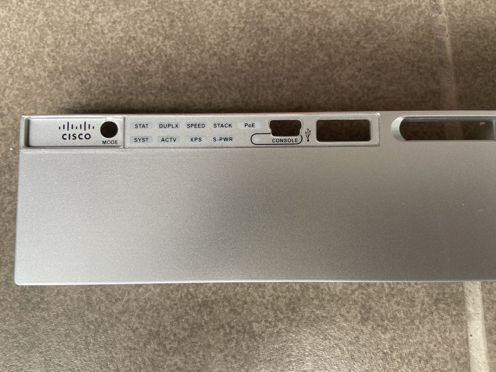 NEW style Cisco WS-C3850-24U-L  or - S  24 UPOE faceplate for replacement