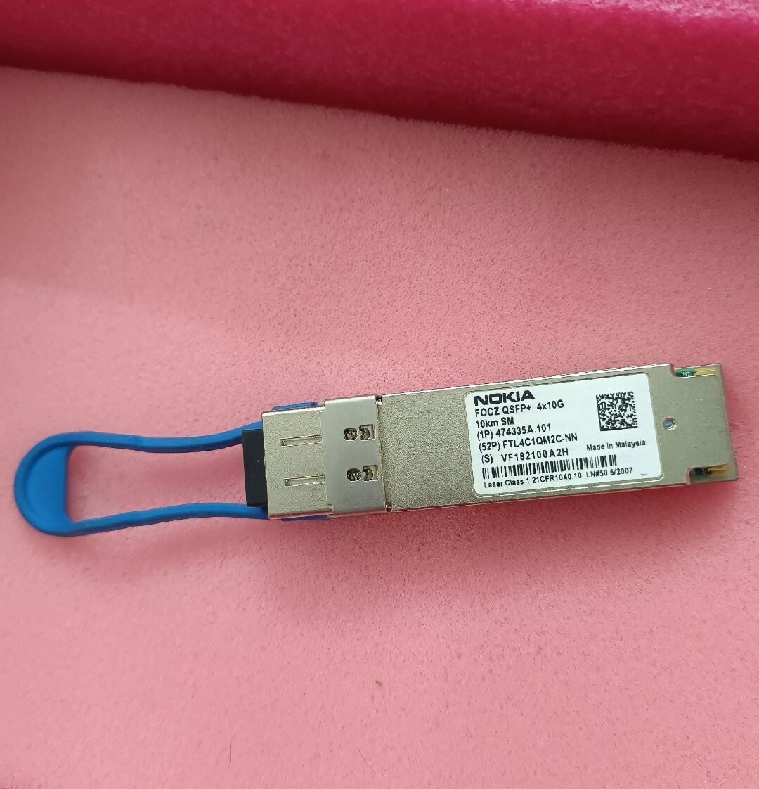 1pcs NOKIA FOCZ 474335A.101 QSFP+ 40G LR4 4x10G 1310nm SM 10km Transceiver