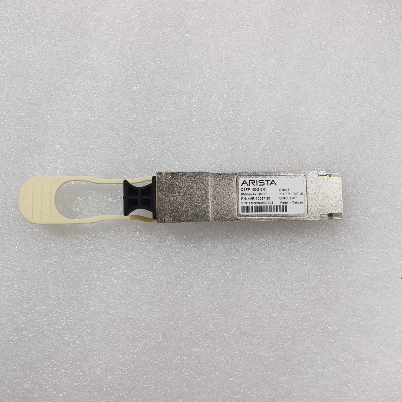 Arista QSFP-100G-SR4 850nm 4x 100G Transceiver Module P/N XVR-10067-20 1PCS
