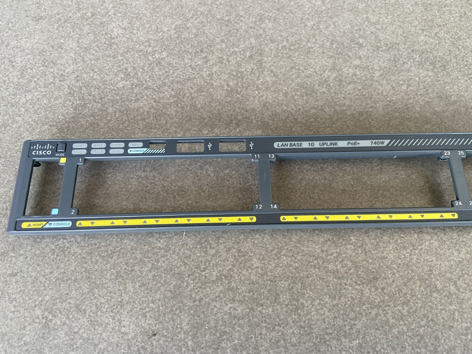 Cisco Catalyst WS-C2960X-48FPS-L 1G 740W Faceplate for Replacement