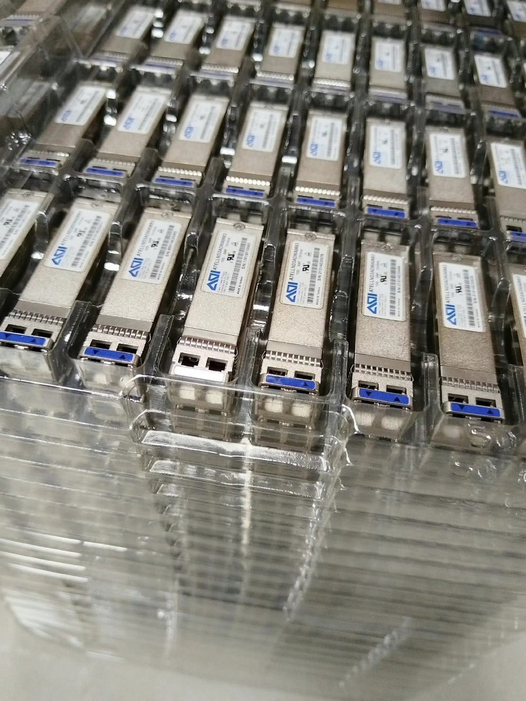Lot of 20 | AOI A7ELLND3ADMA0683 SFP+ 10GBASE 1310nm LR LC SMF 10km Transceiver