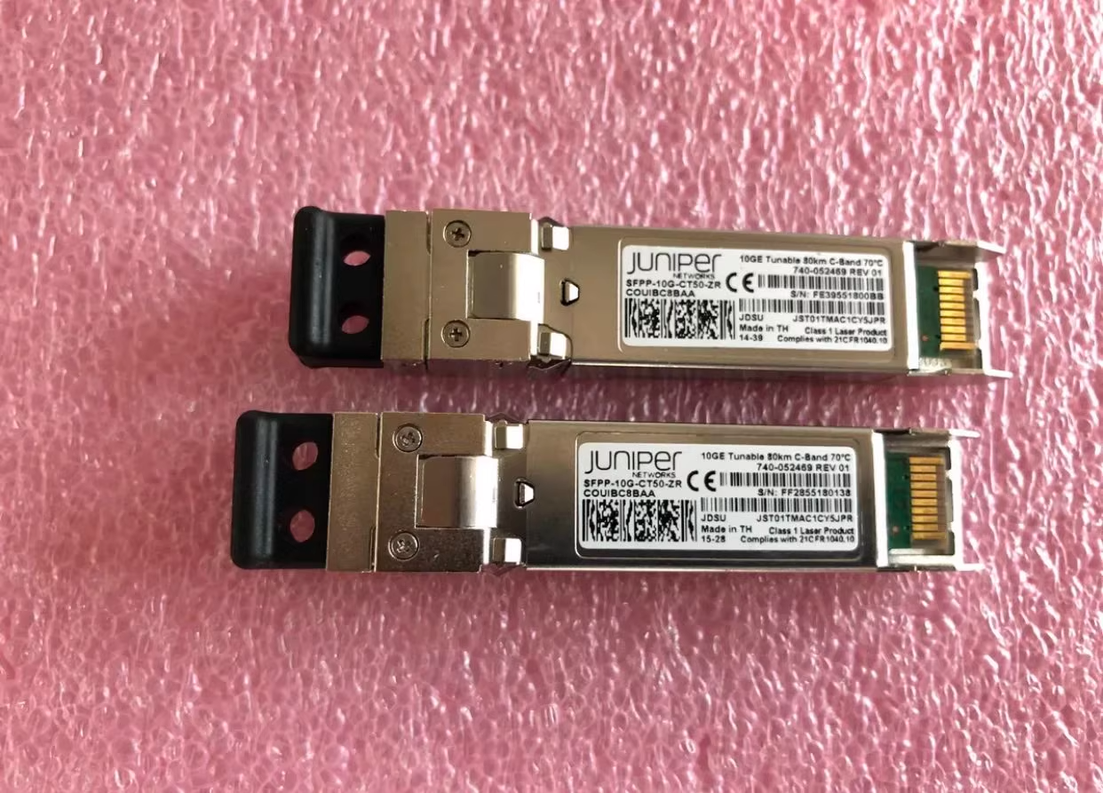 1PCS Juniper SFPP-10G-CT50-ZR 740-052469 SFP 10GE Tunable 80km C-Band COUIBC8BAA
