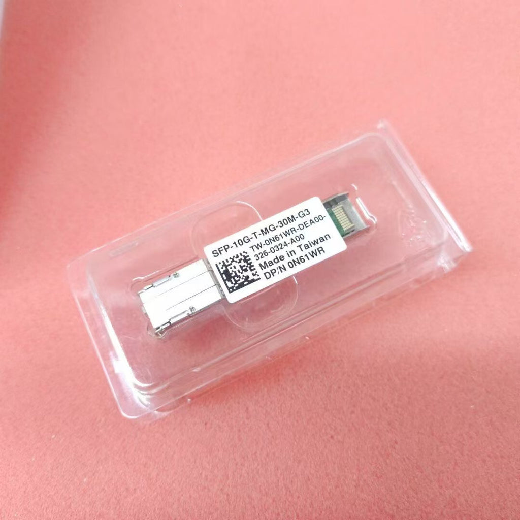 Dell SFP-10G-T-MG-30M-G3 0N61WR 2302 LCP-10GRJ3SRT-D2 Transceiver Module