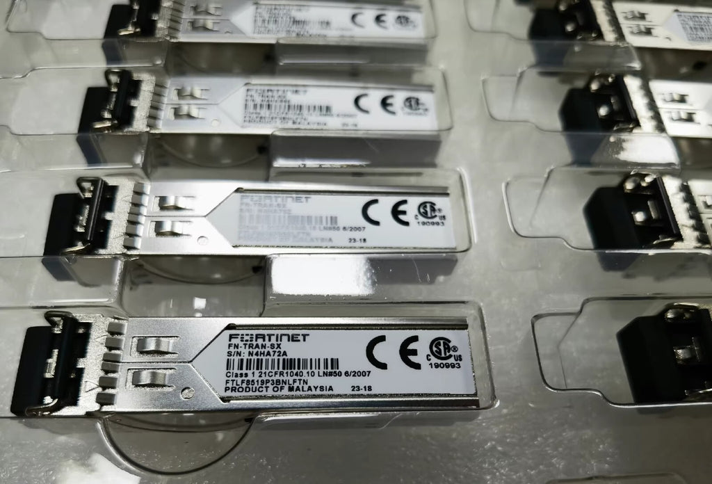 10 unidades Fortinet FN-TRAN-SX 1GE 1000BASE-SX SFP-SX 850nm 550m LC dúplex MMF