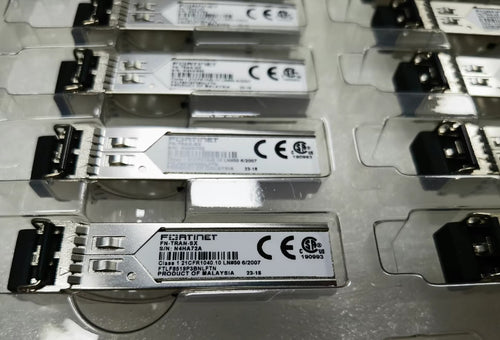 10pcs Fortinet FN-TRAN-SX 1GE 1000BASE-SX SFP-SX 850nm 550m duplex LC MMF