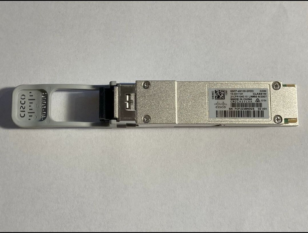 1 unidad de transceptor Cisco 100G y 40G SR-BiDi 10-3317 OM4 MF QSFP-40/100-SRBD