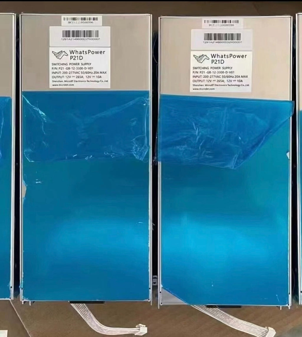 1x Neues WHATSMINER P21D Netzteil für M20 M30 M30s BTC Miner VIA Fedex P1 FS