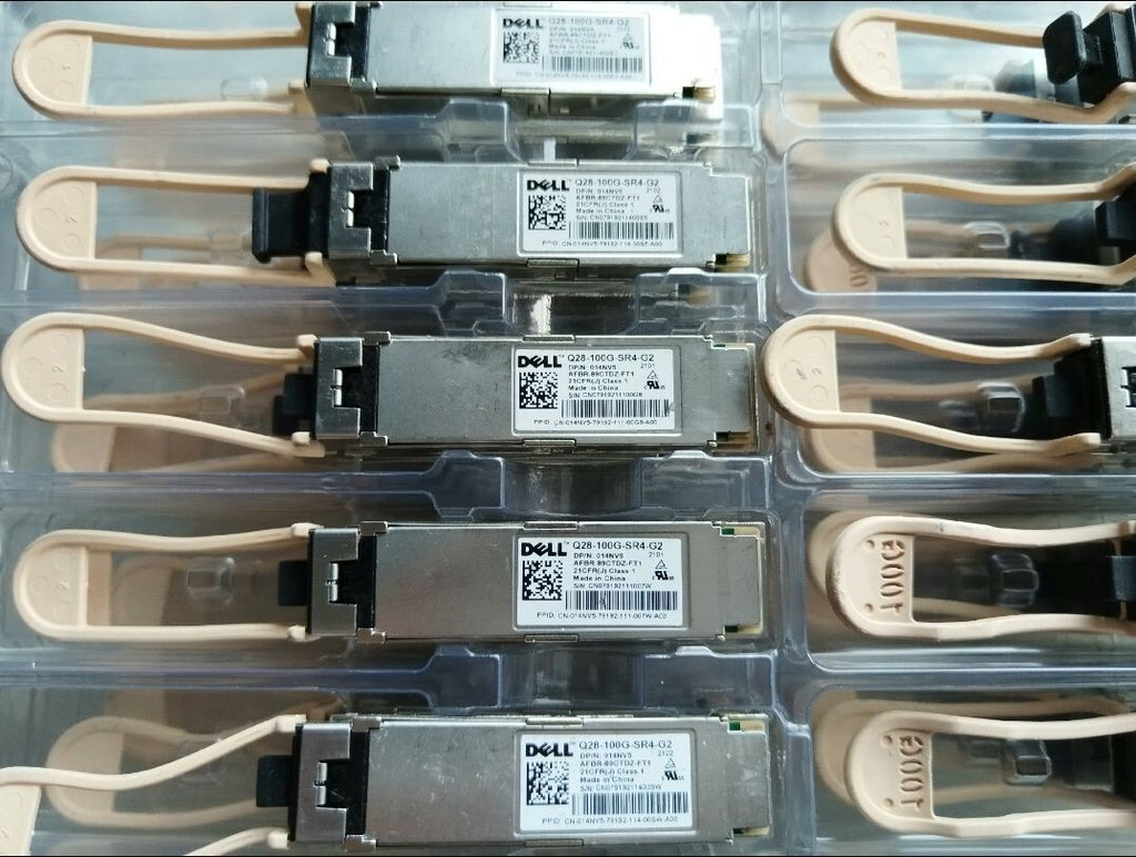 1pcs DELL EMC Q28-100G-SR4-G2 014NV5 AFBR-89CTDZ-FT1 14NV5 Optischer Transceiver