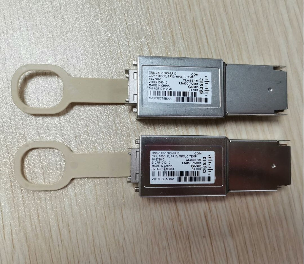 1pcs Cisco ONS-CXP-100G-SR10 CXP 100GbE SR10 MPO C-TEMP 10-2790-01