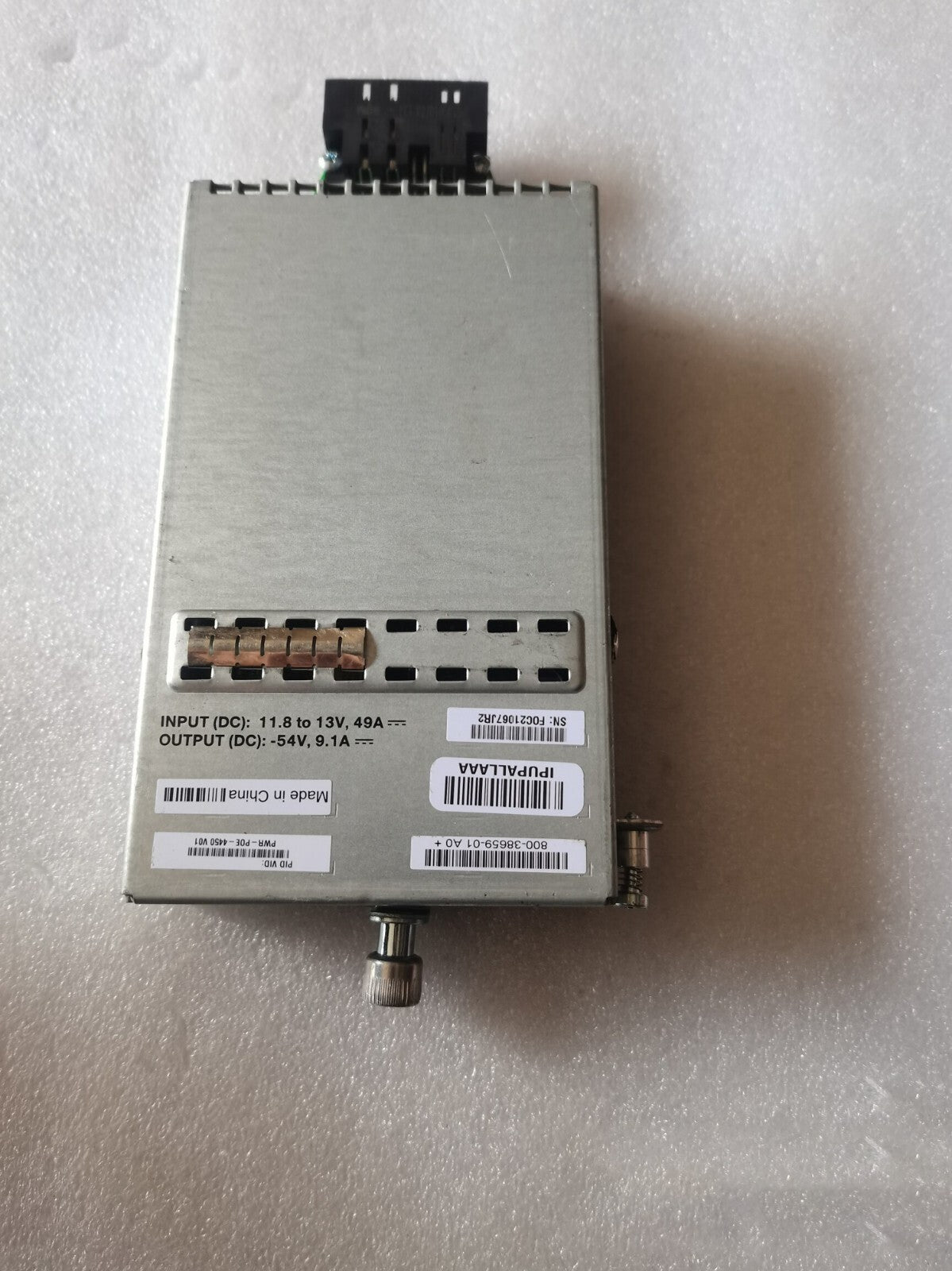 Módulo de alimentación única a través de Ethernet Cisco PWR-POE-4450 V01 para Cisco ISR4450