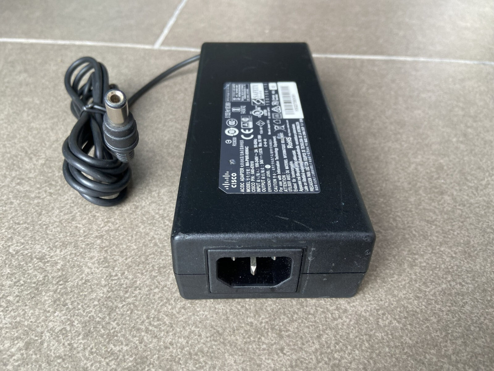 Cisco MA-PWR-90WAC Adaptador de corriente alterna Meraki 640-47010 54V 1.67A Buen estado