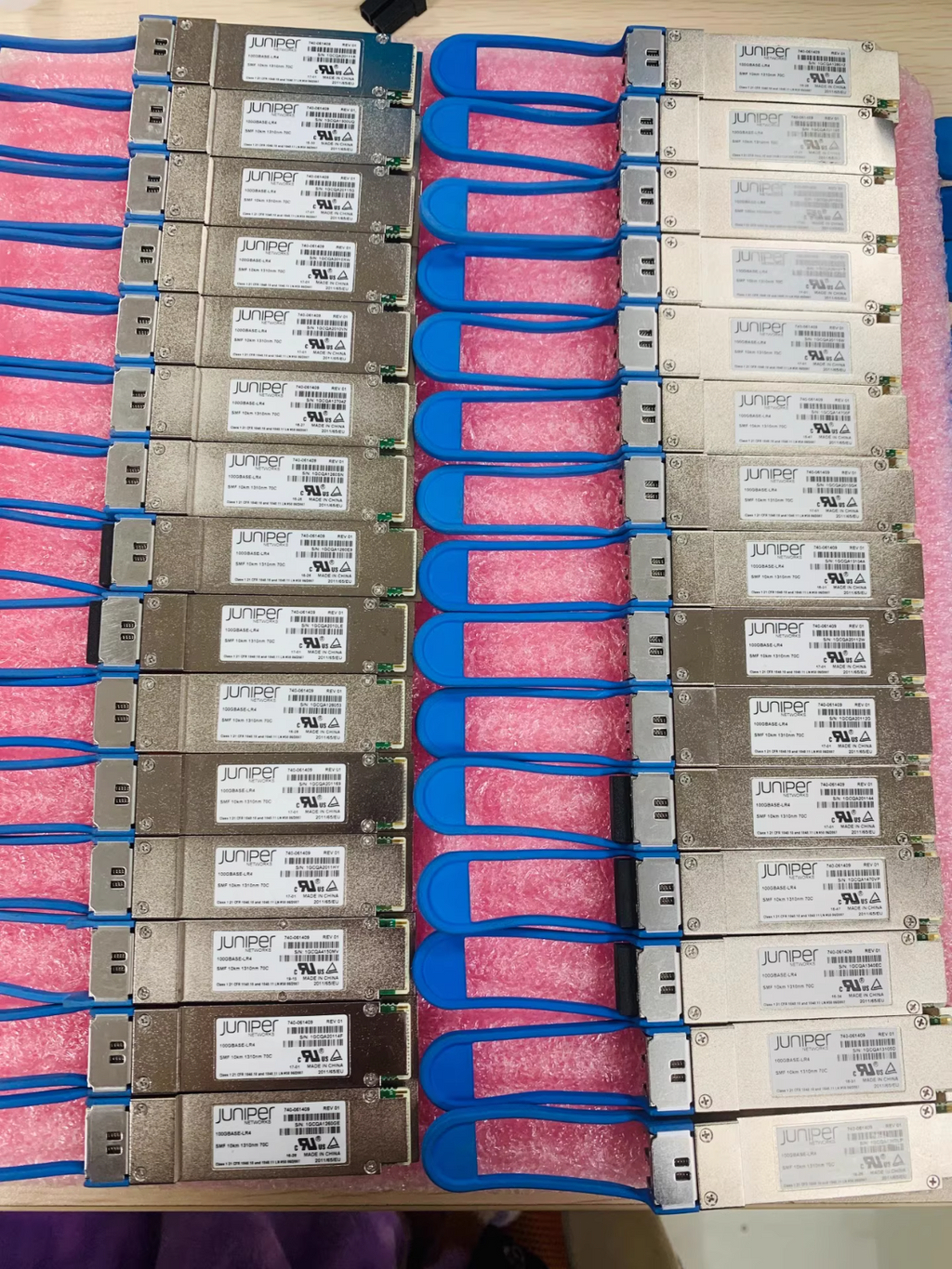 Juniper QSFP-100GBASE-LR4 10KM 1310nm SMF 70C Transceiver module 740-061409
