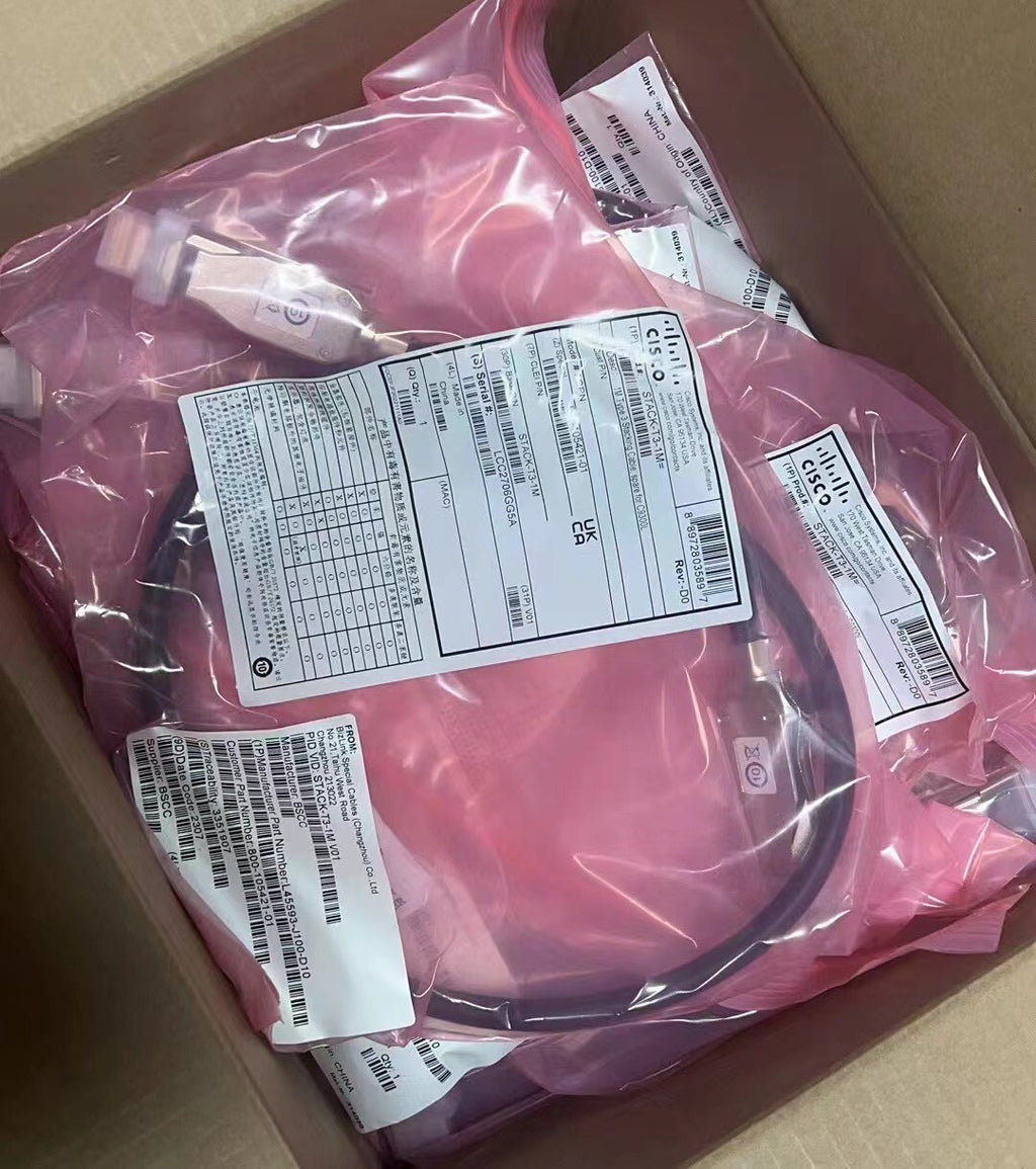 1 pc New Cisco STACK-T3-1M Type 3 Stacking Cable for Cisco 9300L