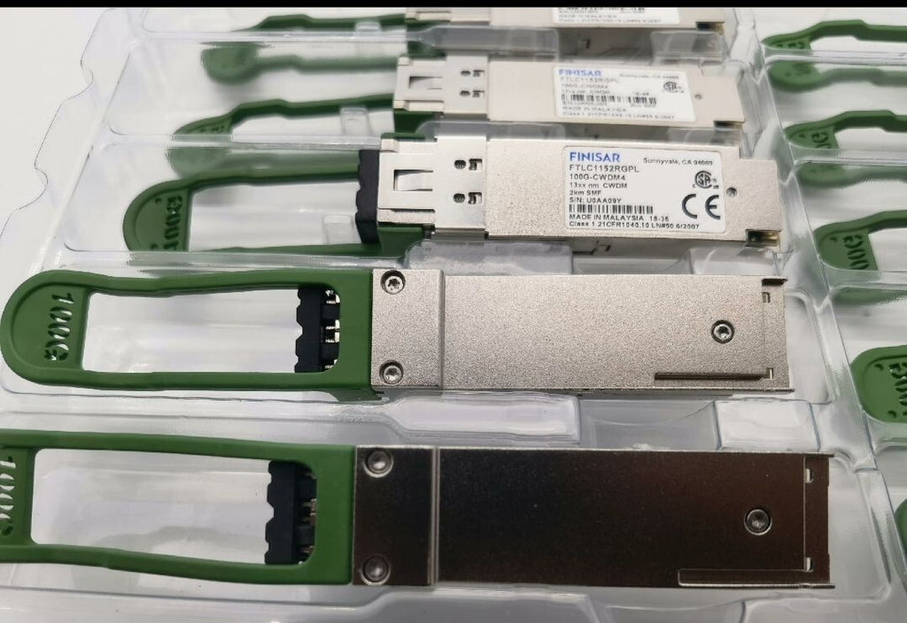 1pcs Genuine FTLC1152RGPL FINISAR 100G CWDM4 2KM 1300nm SMF QSFP28 TRANSCEIVER