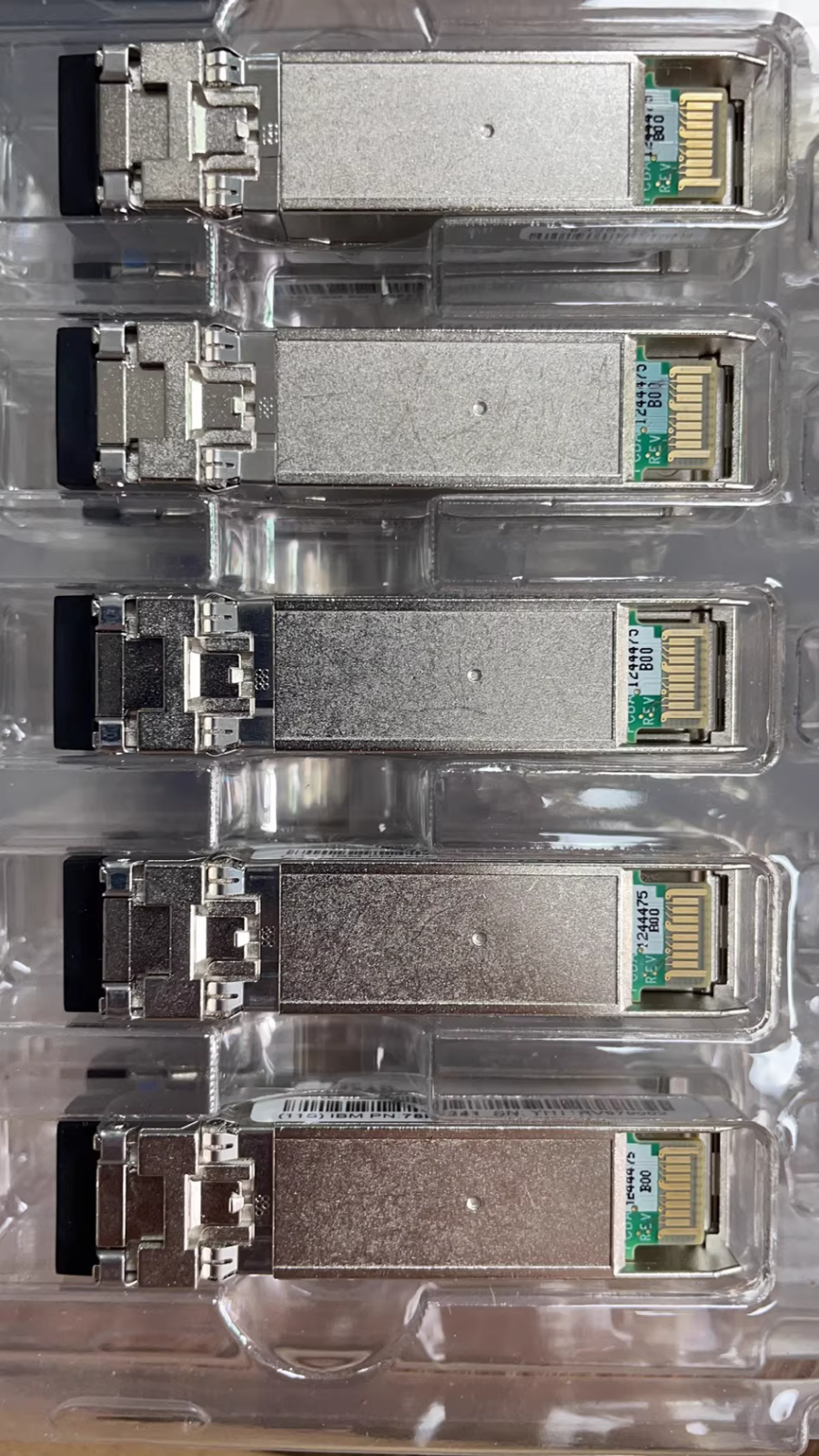 IBM 78P5241 | FINISAR FTLF1432P3BCV-IB 32G SFP28 SMF 1310nm LC Transceiver 2PCS