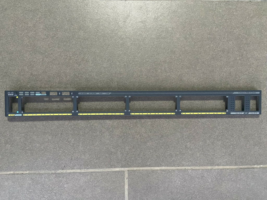 Placa frontal de repuesto para Cisco Catalyst WS-C2960X-48LPS-L 1G 370W