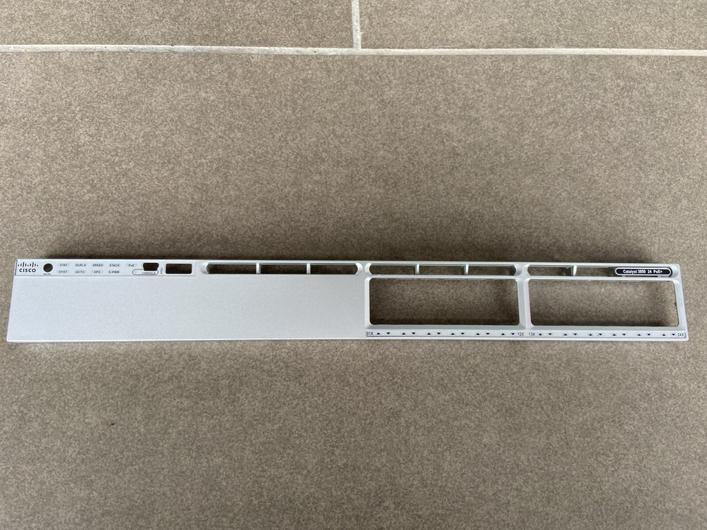 Old style Cisco WS-C3850-24P-S Faceplate for Replacement