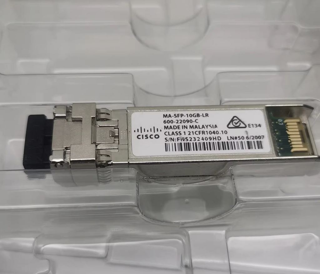1PCS Cisco Meraki MA-SFP-10GB-LR 10GBASE-LR SFP+LR 1310nm 10km over LC SMF