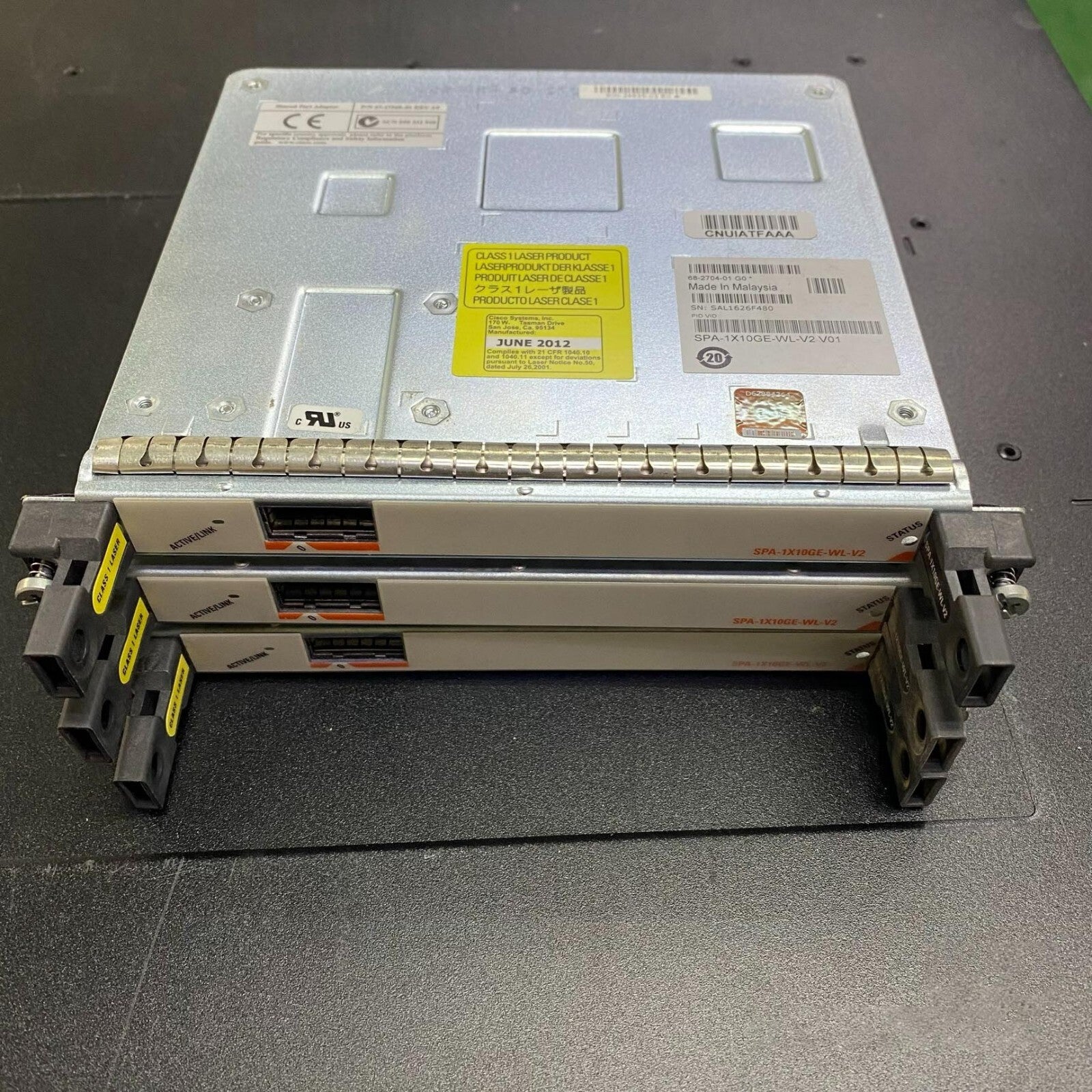 1 Stk. CISCO SPA-1X10GE-WL-V2 1-Port 10 Gigabit Ethernet Shared Port Adapter
