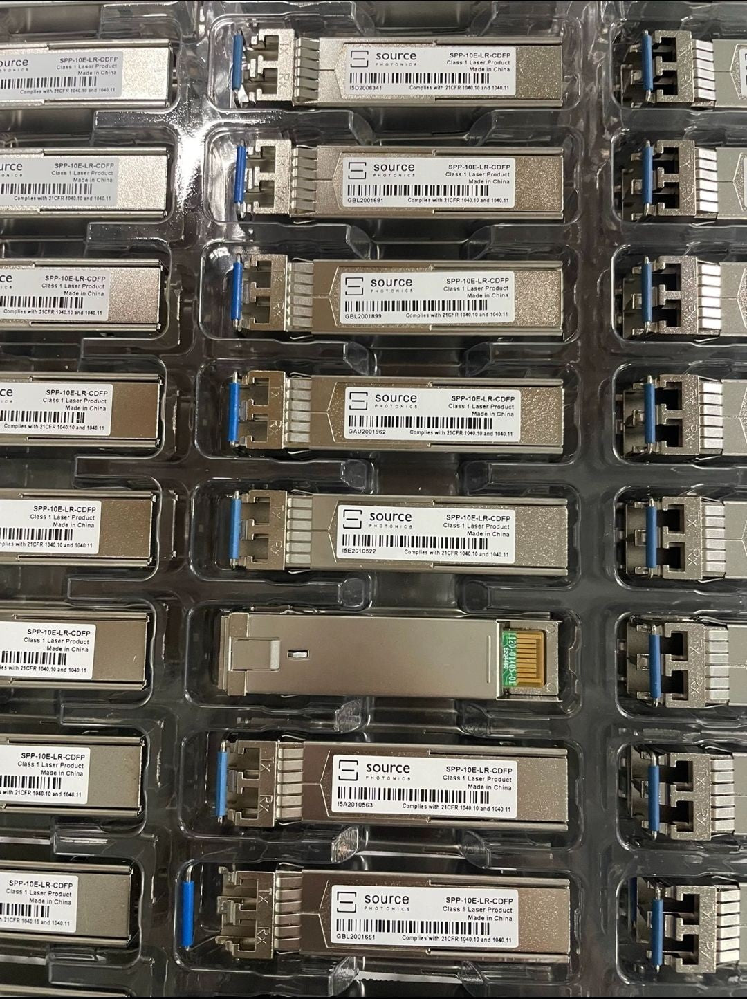 10PCS Source Photonics 10GBASE-LR/LW SFP+ 1310nm 1.4km TX/RX 10G SPP-10E-LR-CDFP