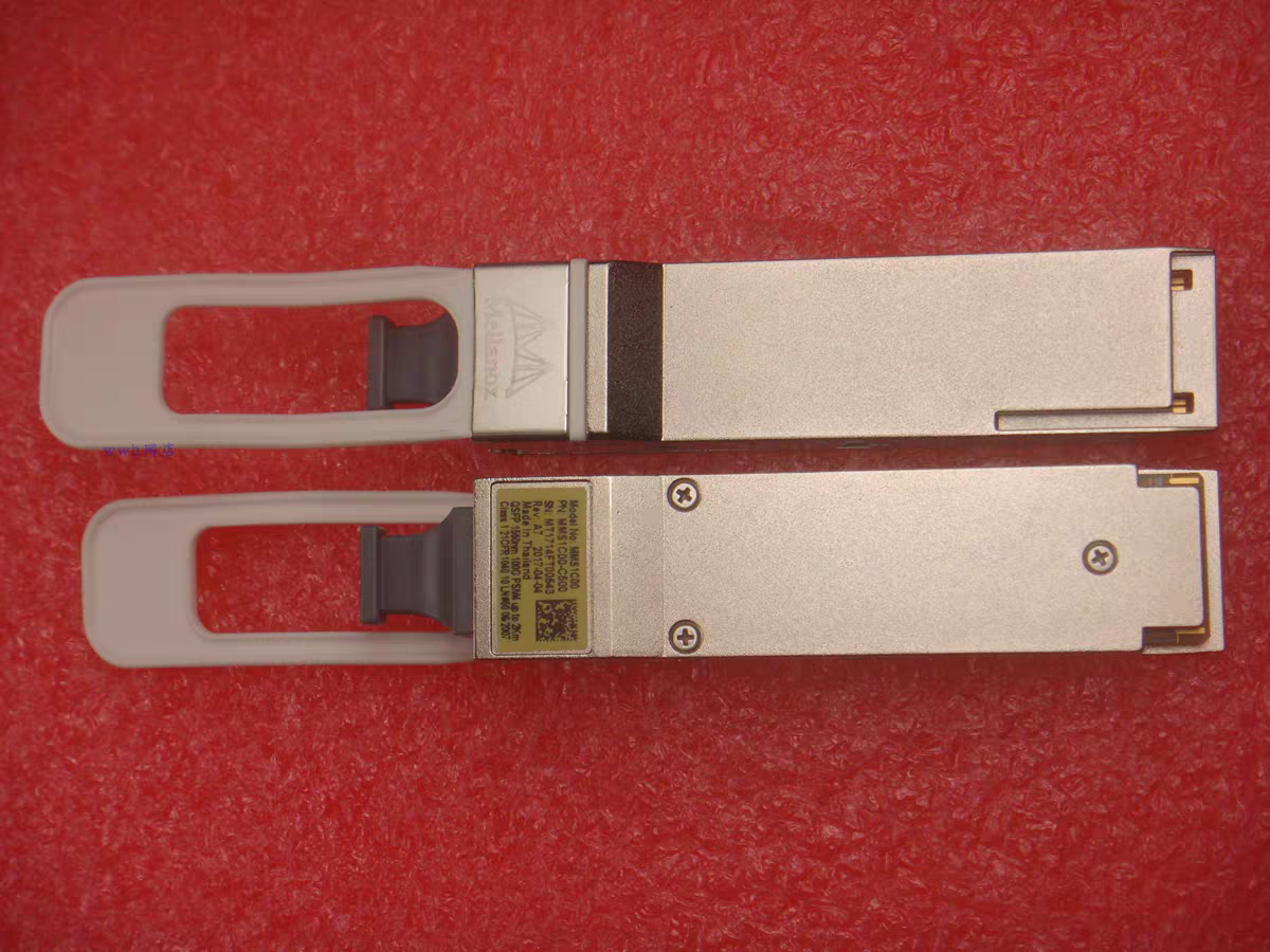 1 Stück MELLANOX MMS1C00-C500 2KM 100GbE QSFP28 SMF 1550nm PSM OPTISCHER TRANSCEIVER