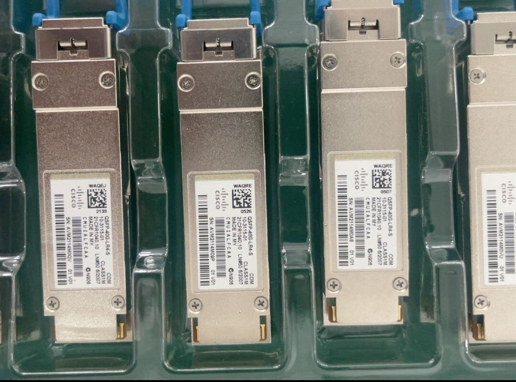 1pcs Cisco QSFP-40G-LR4-S 10-3115-01 40GBASE-LR4 QSFP+LR4 1310nm 10km SMF