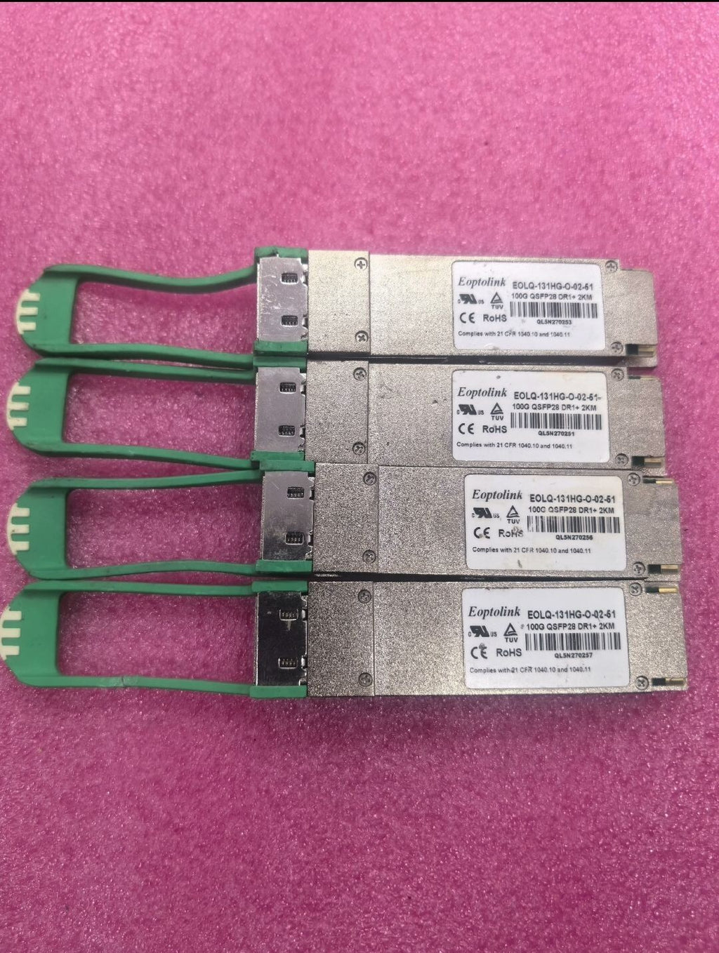 1pcs Eoptolink EOLQ-131HG-O-02-51 QSFP28 100G DR1+ 2KM Transceiver Module