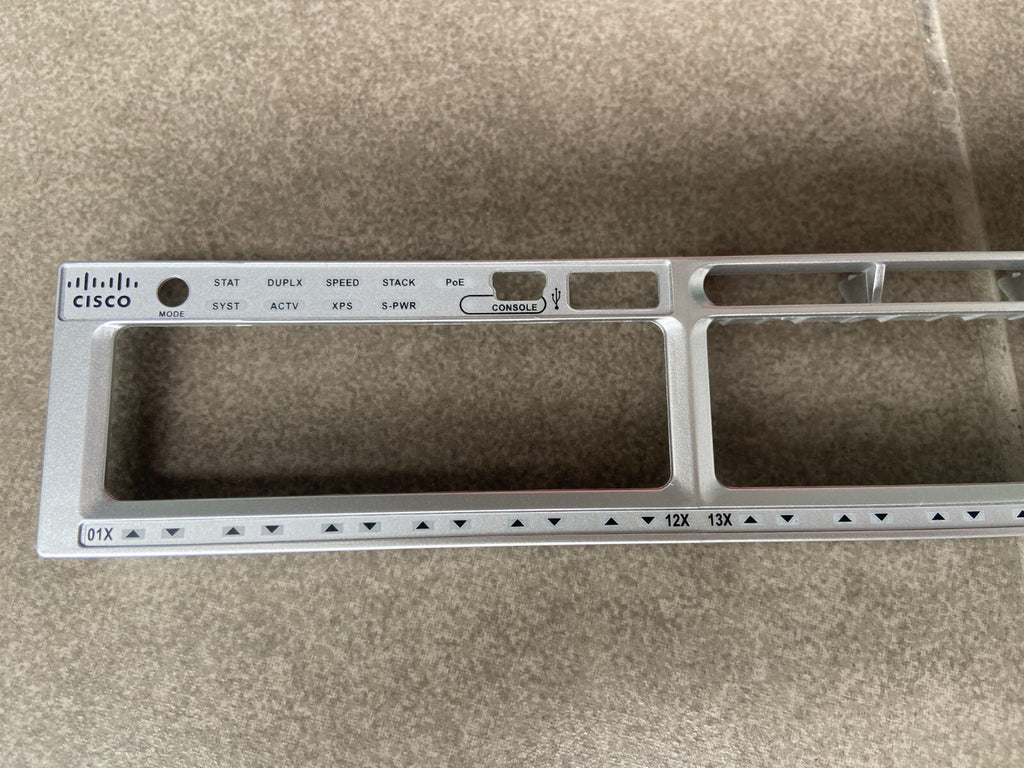 Placa frontal de repuesto Cisco WS-C3850-48U-L o -S de 48 puertos UPOE, estilo antiguo