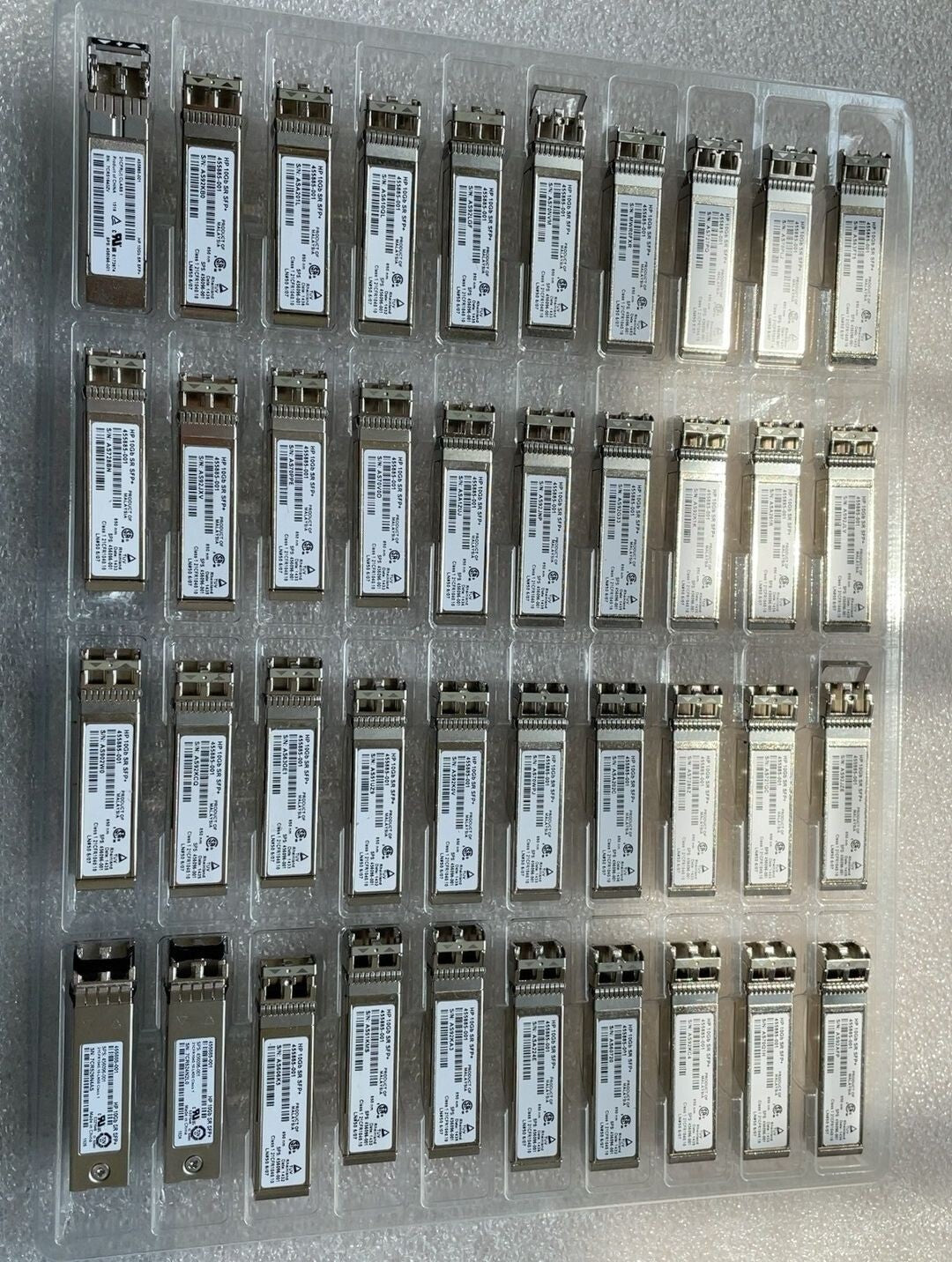 5pcs HP 10Gb SR SFP+ 10GBASE-SR 455885-001 10Gigabit 456096-001 Transceiver