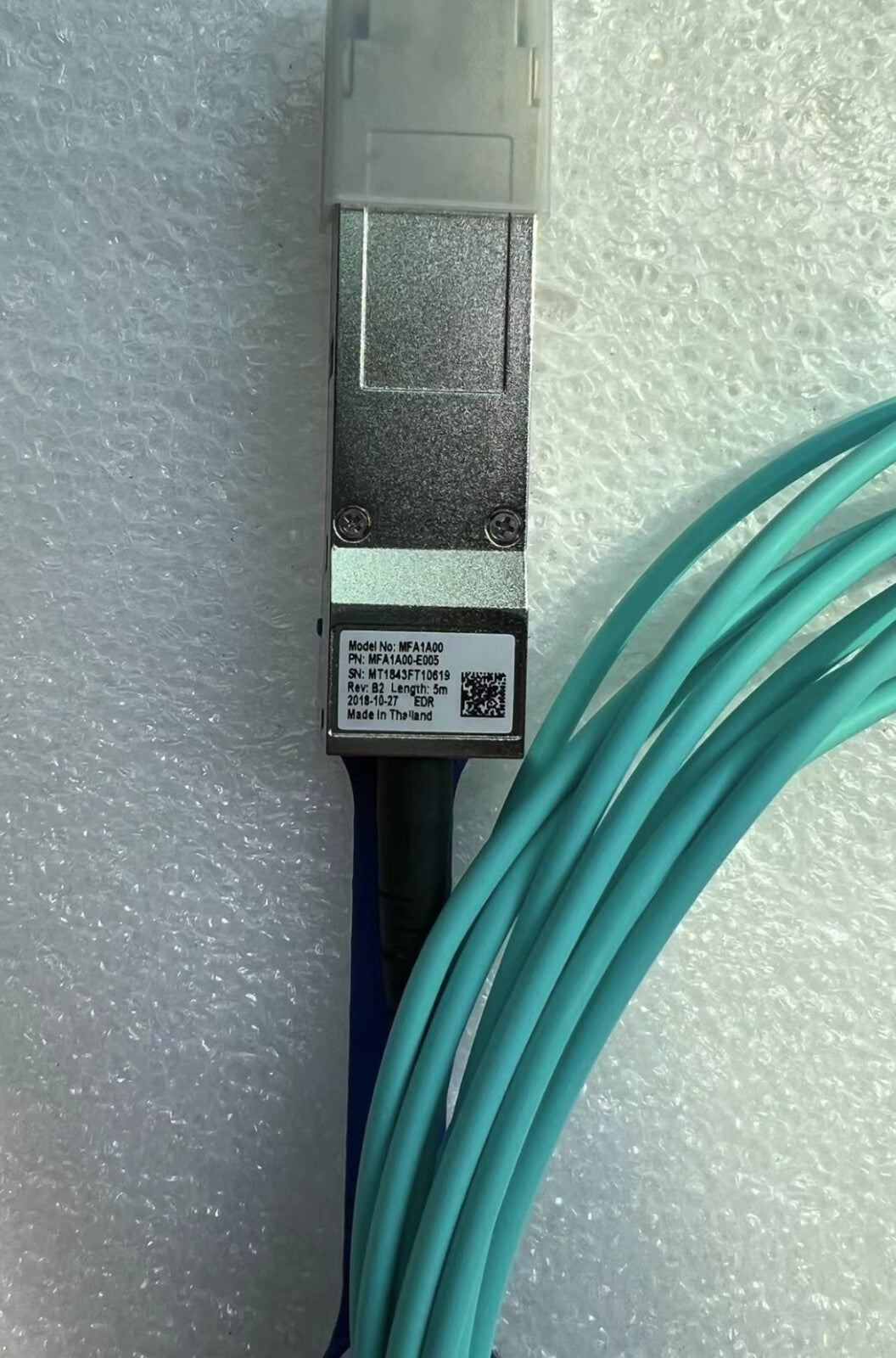 1PC New Mellanox MFA1A00-E005 5m EDR QSFP28 AOC Active Optic Cable VIA Fedex P1