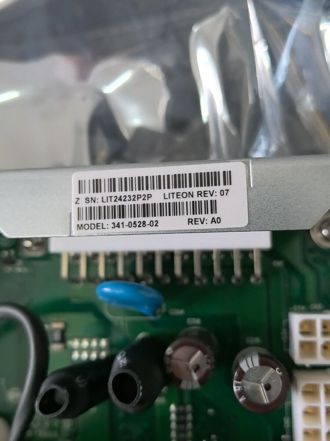 Cisco 341-0528-02 Fuente de alimentación PoE funcional para WS-C2960X-24PS Buen estado de funcionamiento