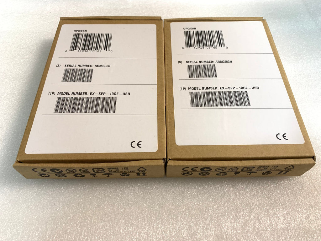 2 unidades Transceptor SFP+ Juniper Original 10GB SR 740-030658 Óptico FINISAR FTLX8570D3BCL-J1