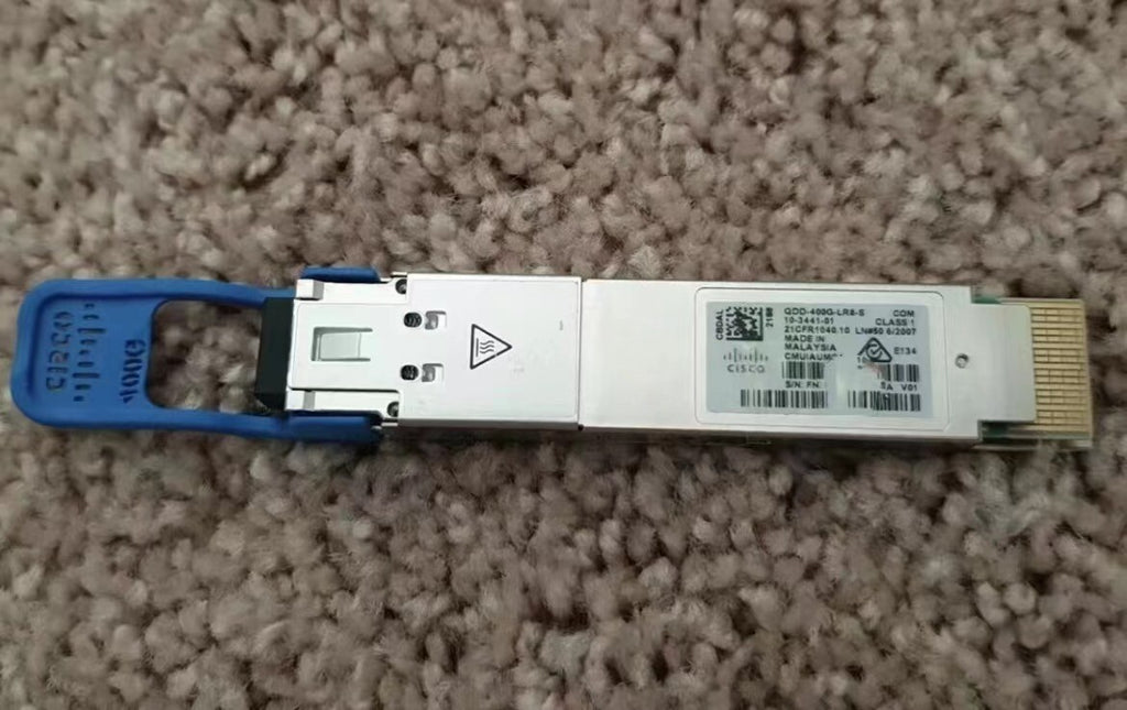 1x New Cisco QDD-400g-LR8-S 400G QSFP-DD 400G Transceiver VIA Fedex P1