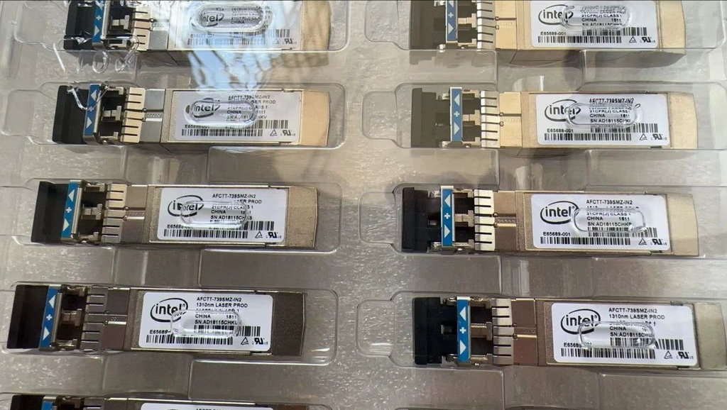 1pcs Intel AFCT-739SMZ-IN2 10G-LR 10GBase-LR 1310nm SFP+ SMF 10 km 1310nm Module