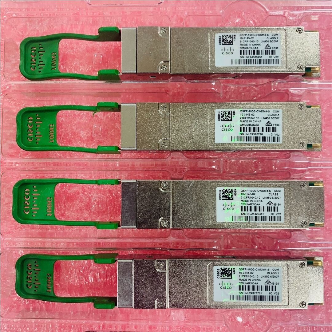 1pcs Genuine Cisco QSFP-100G-CWDM4-S 100GBASE CWDM4 QSFP 10-3145-02