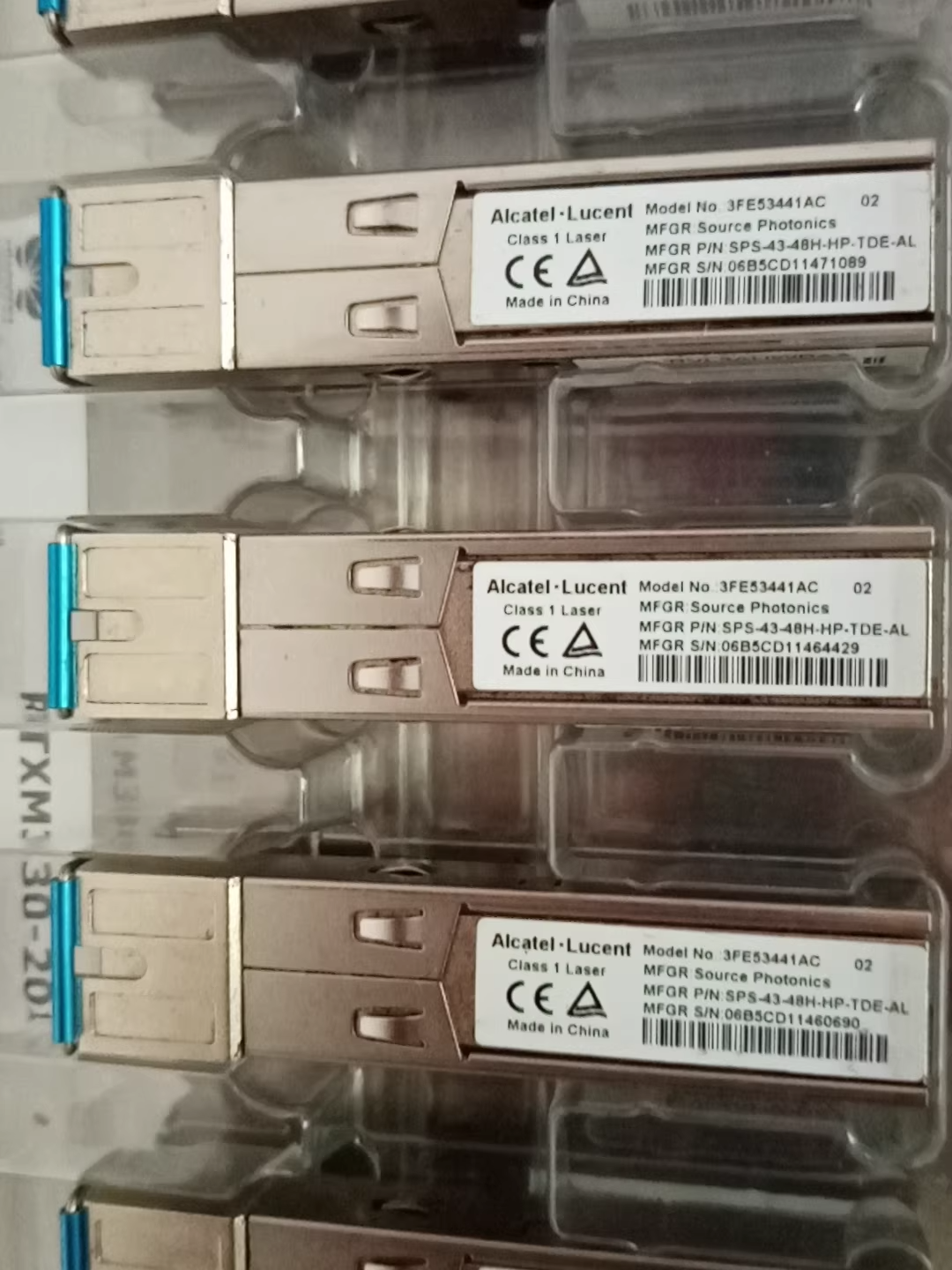 10Pcs Alcatel-Lucent 3FE53441AC 01 02 GPON OLT SFP B+ I-temp Transceiver
