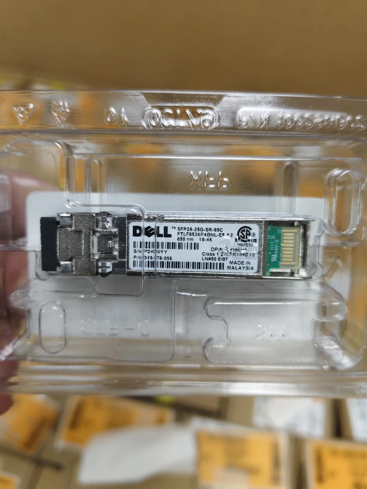 2x NEW DELL 0HHHHC FTLF8536P4BNL-E5 SFP 25G SFP28-25G-SR-85C Optical Transceiver