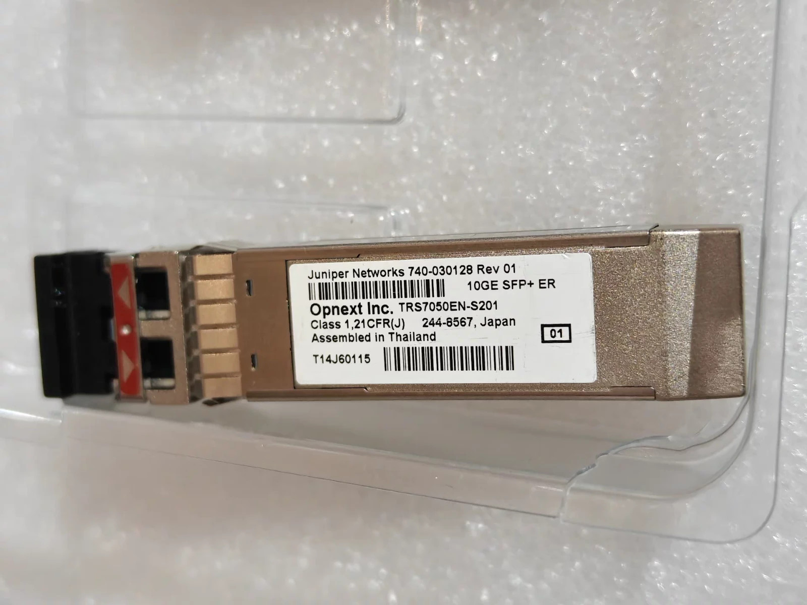 1pcs Juniper Networks 740-030128 10GE SFP+ ER 1550nm 40km TRS7050EN-S201 Module