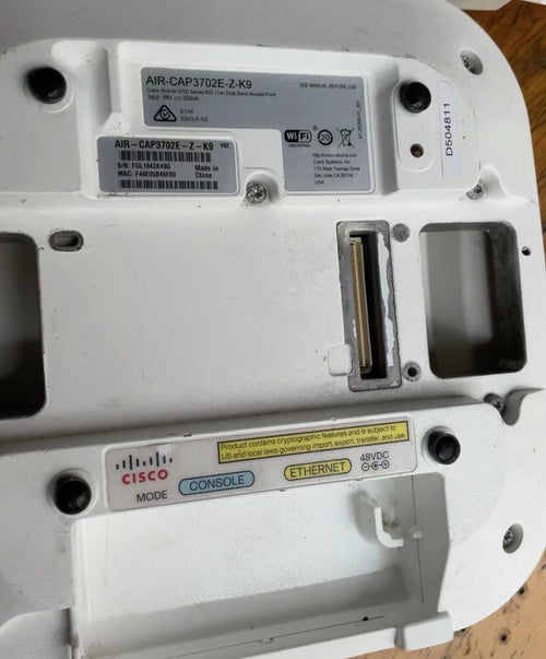 1 ud. Cisco AIR-CAP3702E-Z-K9 Aironet serie 3700 usado VÍA Fedex p1