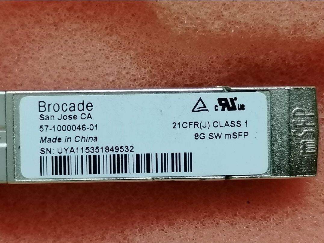 4pcs Brocade XBR-000160 8Gb mSFP 57-1000046-01 SW 150m DCX FC8-64 105-000-192