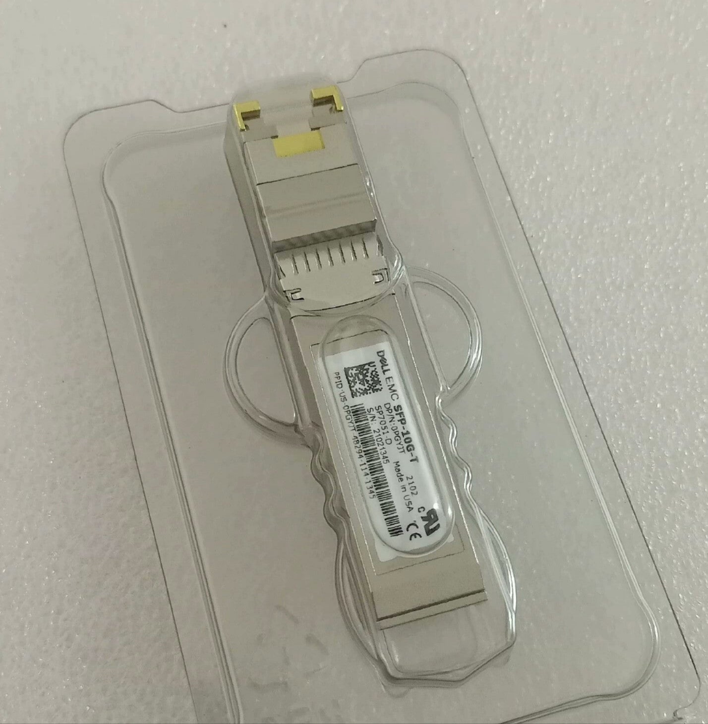 1pc DELL EMC 0PGYJT SFP-10G-T SP7051-D 10G RJ45 Copper Port Transceiver