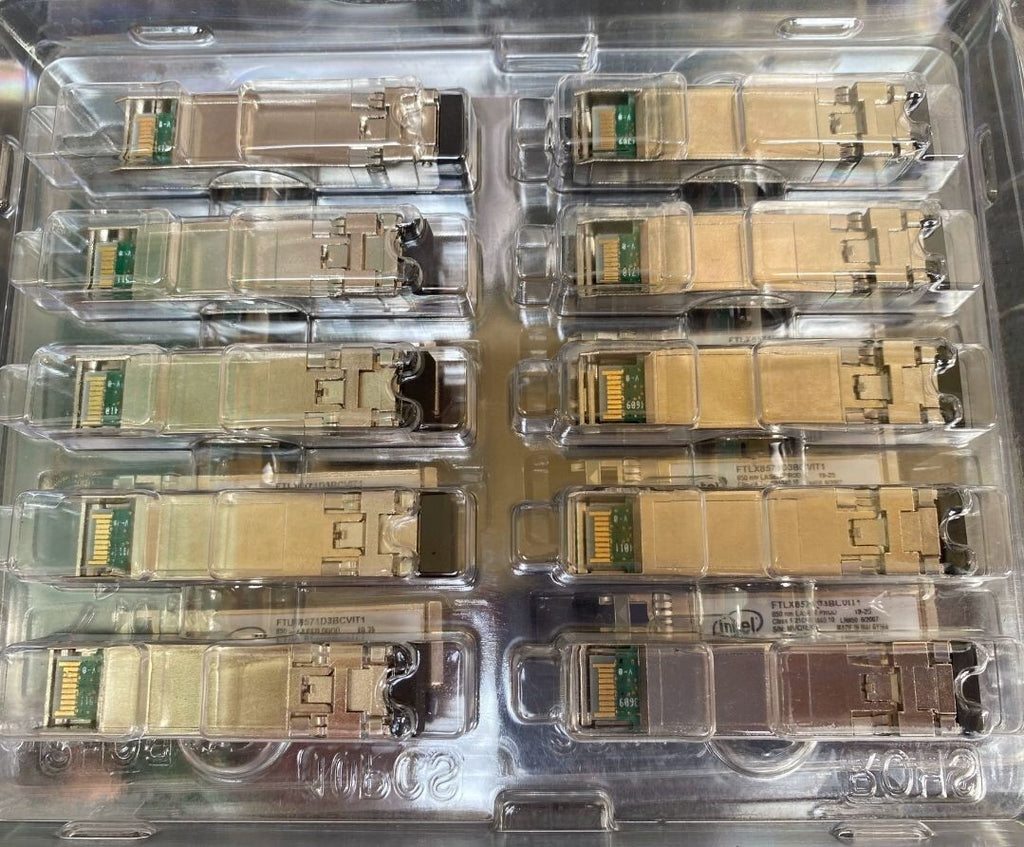 10pcs Intel FTLX8571D3BCVIT1 E65689-003 10Gb SR 850NM Transceiver For dell X520
