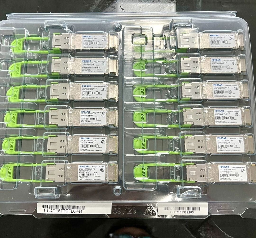 Finisar FTLC1157RGPL6-FB 100G-CWDM4 100G 13xxnm 500m SMF QSFP28 Transceiver 1pcs