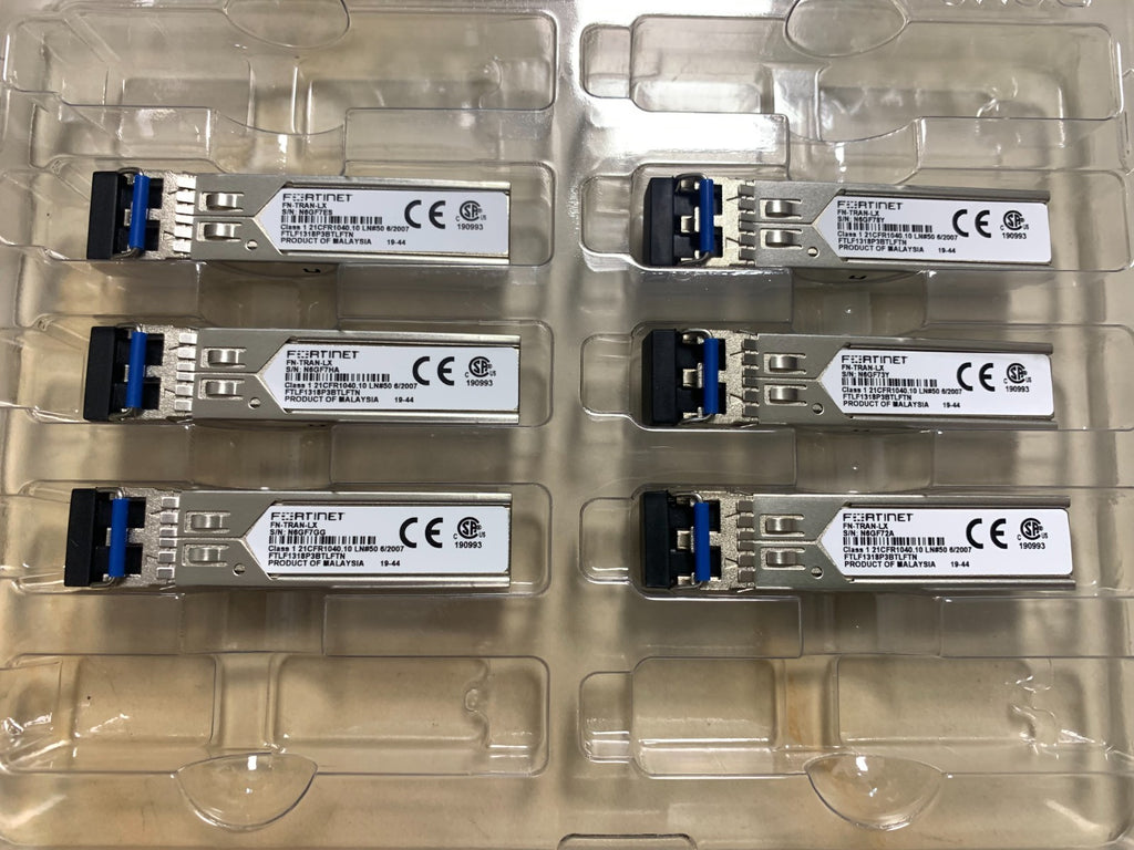 1PCS Fortinet FN-TRAN-LX | FTLF1318P3BTLFTN | SFP 1310nm 10KM SMF Transceiver