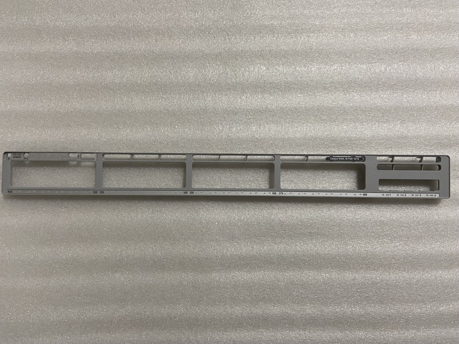 Cisco Catalyst C9300L-48P-4G-E or 4G-A PoE 4X1G Faceplate for Replacement