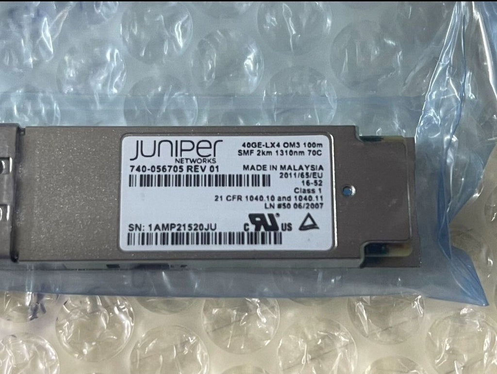 1pcs Juniper JNP-QSFP-40G-LX4 40GBASE to 10GBASE-X QSFP+ 2km 1310nm Transceiver