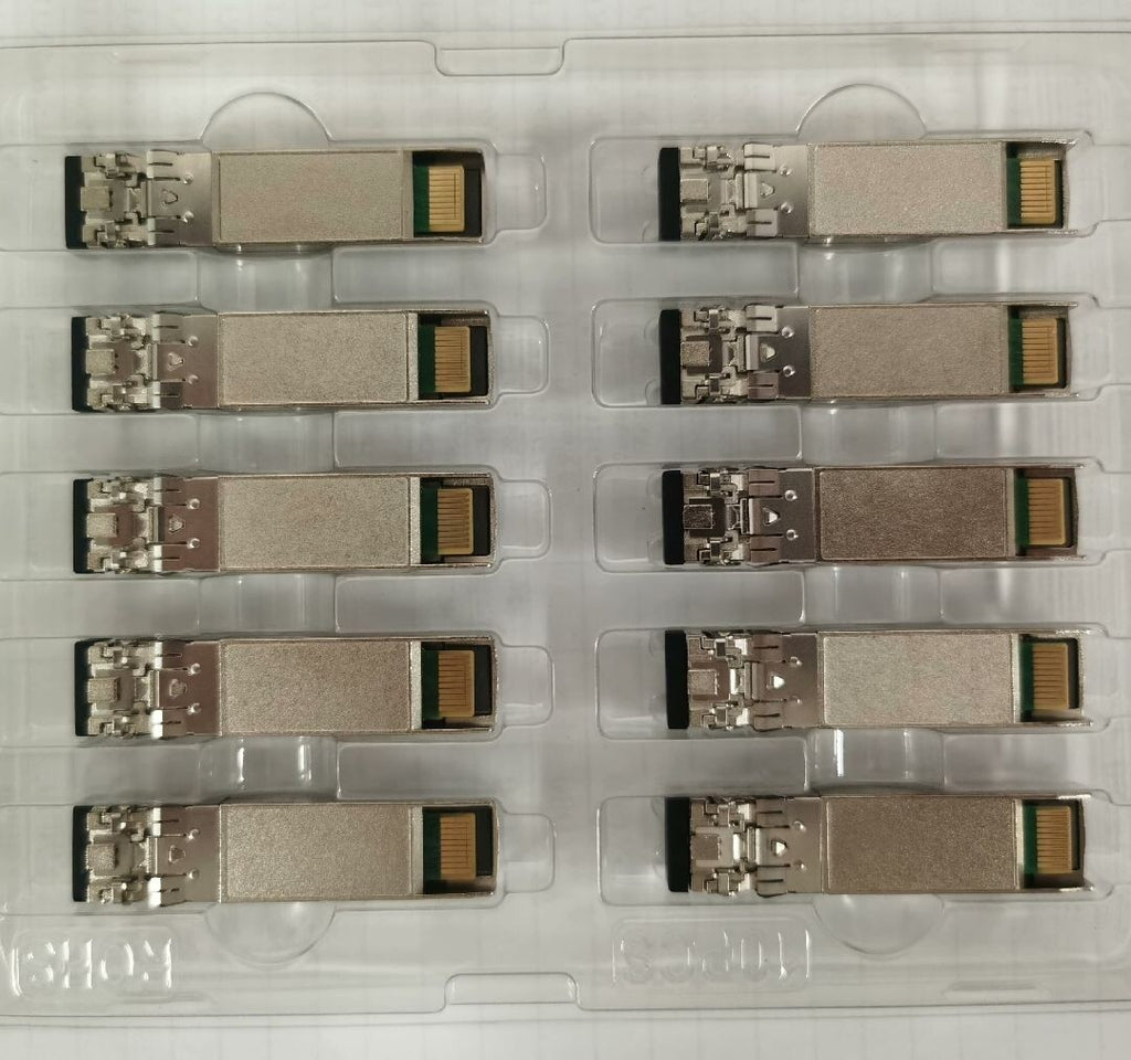 10 unidades Qlogic Avago AFBR-57F5MZ-QL 16Gbps 850NM Transceptor SFP+ de canal de fibra